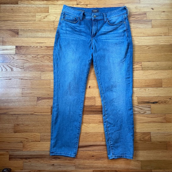 NYDJ Alina Convertible Sz 12 in Jet Stream VGC - Picture 3 of 9